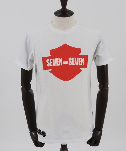 seventy seven(セブンティセブン)の「mt8994- light onz S-S t-shirts (emblem) Tシャツ(Tシャツ/カットソー・メンズ・バーガンディー/ホワイト/ブラック・S/M/L/XL)」の19枚目の写真