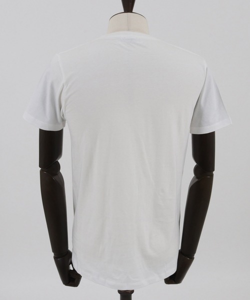 seventy seven(セブンティセブン)の「mt8994- light onz S-S t-shirts (emblem) Tシャツ(Tシャツ/カットソー・メンズ・バーガンディー/ホワイト/ブラック・S/M/L/XL)」の20枚目の写真