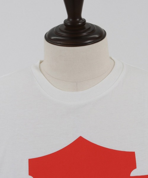 seventy seven(セブンティセブン)の「mt8994- light onz S-S t-shirts (emblem) Tシャツ(Tシャツ/カットソー・メンズ・バーガンディー/ホワイト/ブラック・S/M/L/XL)」の21枚目の写真