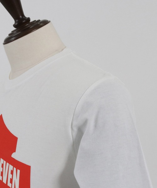 seventy seven(セブンティセブン)の「mt8994- light onz S-S t-shirts (emblem) Tシャツ(Tシャツ/カットソー・メンズ・バーガンディー/ホワイト/ブラック・S/M/L/XL)」の22枚目の写真