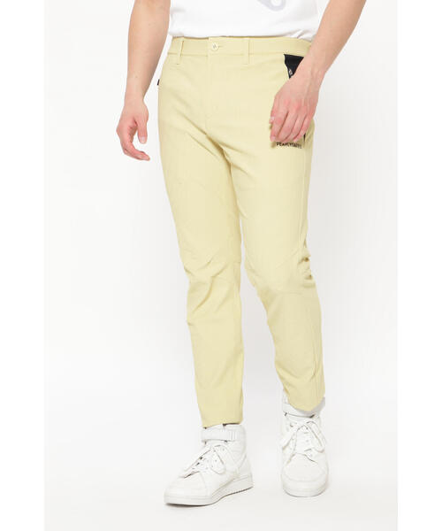 PEARLY GATES】TEXBRIDブロッククロス パンツ ＜シャンパンゴールド＞