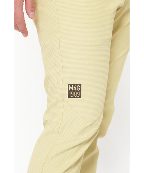 パーリーゲイツ　TEXBRID ブロッククロスノータックパンツ　サイズ4　美品 PEARLY GATES】TEXBRIDブロッククロス パンツ ＜シャンパンゴールド＞