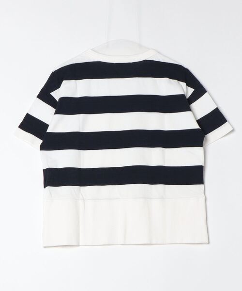 tシャツ vent blanc/ヴァンブランカノコボーダー デザインプルオーバー レディース セール】vent blanc/ヴァンブランカノコボーダー デザインプル