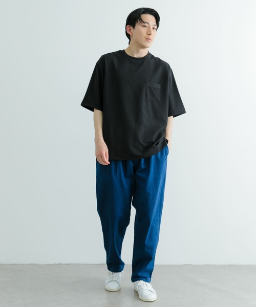ITEMS URBANRESEARCH(アイテムズ アーバンリサーチ)の「接触冷感 TRストレッチ 半袖ポケTシャツ(Tシャツ/カットソー・メンズ・ライトグレー/グリーン/ライトベージュ/ブラック・MEDIUM/LARGE)」の21枚目の写真