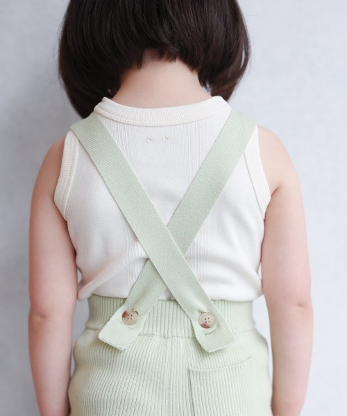 ooju(オージュ)の「【洗濯可能/洗えるニット】【ooju】2way ニットパンツ(その他パンツ・キッズ・ライム/チャコールグレー・1/2/3/4)」の6枚目の写真