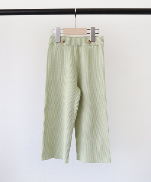 ooju(オージュ)の「【洗濯可能/洗えるニット】【ooju】2way ニットパンツ(その他パンツ・キッズ・ライム/チャコールグレー・1/2/3/4)」の18枚目の写真