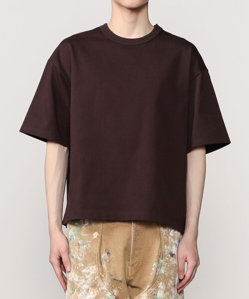 Morris & Sons(モリスアンドサンズ)の「MORRIS & SONS | コットン クルーネックTシャツ MEN(Tシャツ/カットソー・メンズ・ブラック/ホワイト/ブラウン・2/3)」の9枚目の写真