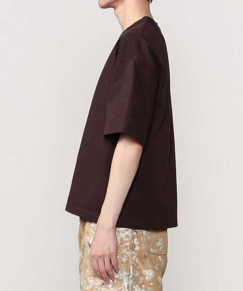 Morris & Sons(モリスアンドサンズ)の「MORRIS & SONS | コットン クルーネックTシャツ MEN(Tシャツ/カットソー・メンズ・ブラック/ホワイト/ブラウン・2/3)」の10枚目の写真