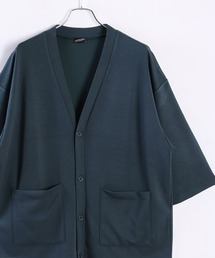 WESTSEA（ウエストシー）の「接触冷感 無地 半袖カーディガン 薄手 Vネック（カーディガン/ボレロ・メンズ）」