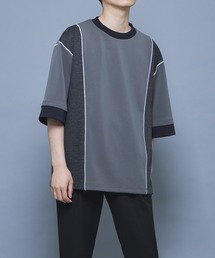 UNITED TOKYO | コントラストステッチ バイカラーTシャツ(Tシャツ/カットソー)