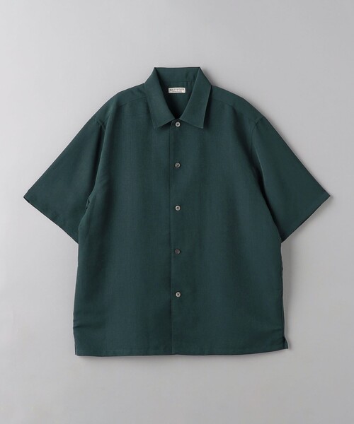 【OLIVE】シルキータッチ キャンプカラー フォルム シャツ BEAUTY&YOUTH UNITED ARROWS（ビューティーアンドユースユナイテッド