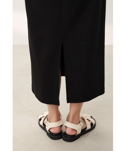 crie conforto(クリーコンフォルト)の「リブスリーブフロントジップワンピース(ワンピース・レディース・ミント/ライトベージュ/ブラック・FREE)」の10枚目の写真