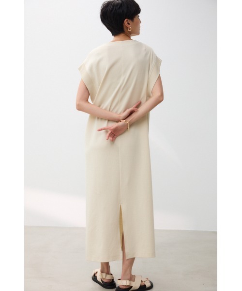 crie conforto(クリーコンフォルト)の「リブスリーブフロントジップワンピース(ワンピース・レディース・ミント/ライトベージュ/ブラック・FREE)」の14枚目の写真