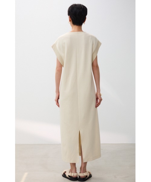 crie conforto(クリーコンフォルト)の「リブスリーブフロントジップワンピース(ワンピース・レディース・ミント/ライトベージュ/ブラック・FREE)」の18枚目の写真