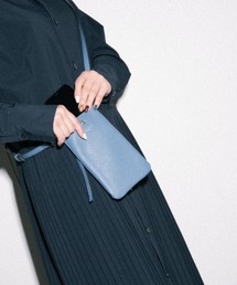 ALLAND（オルランド）の「3-【ALLAND オルランド】4D26 スマート ショルダーポーチ スマホポーチ ミニパース付 " The Pouch＋The Mini "（ショルダーバッグ）」