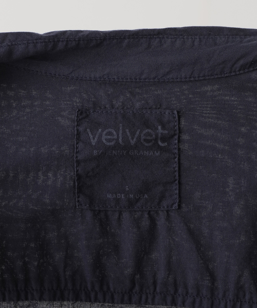 velvet(ベルベット)の「【velvet/ベルベット】オーバーシルエットシャツ(シャツ/ブラウス・レディース・ネイビー・FREE)」の19枚目の写真
