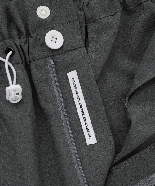 F/CE. （エフシーイー）の「F/CE. / エフシーイー LIGHTWEIGHT WIDE TROUSERS（スラックス・メンズ・グレー/ブラック・MEDIUM/SMALL）」の16枚目の写真