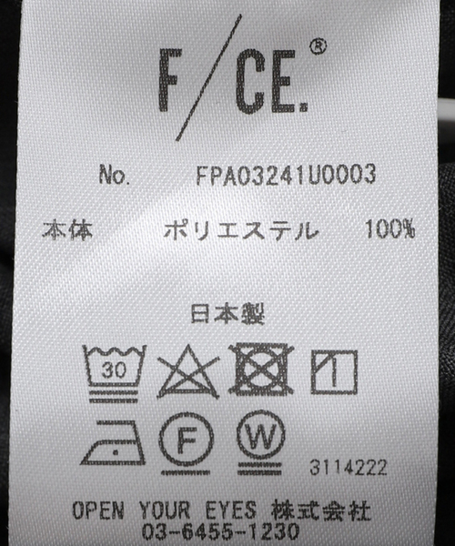 F/CE. （エフシーイー）の「F/CE. / エフシーイー LIGHTWEIGHT WIDE TROUSERS（スラックス・メンズ・グレー/ブラック・MEDIUM/SMALL）」の10枚目の写真