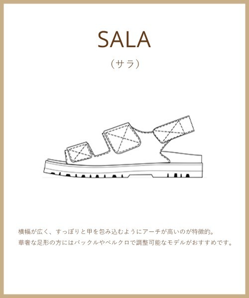 PELLICO SUNNY（ペリーコサニー）の「SALA スムース グルカサンダル 2.0㎝ BLACK（サンダル・レディース・ブラック・38/35/36/37）」の10枚目の写真