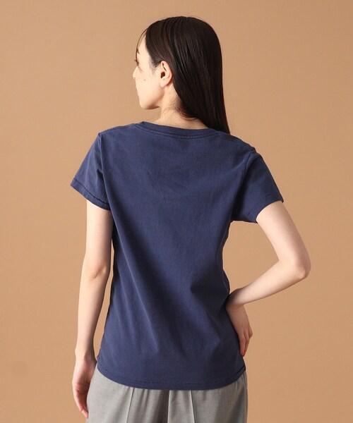 MIXTA(ミクスタ)の「◆MIXTA(ミクスタ)UネックプリントTシャツ(Tシャツ/カットソー・レディース・ブルー/ナチュラル/ブラック・00)」の16枚目の写真