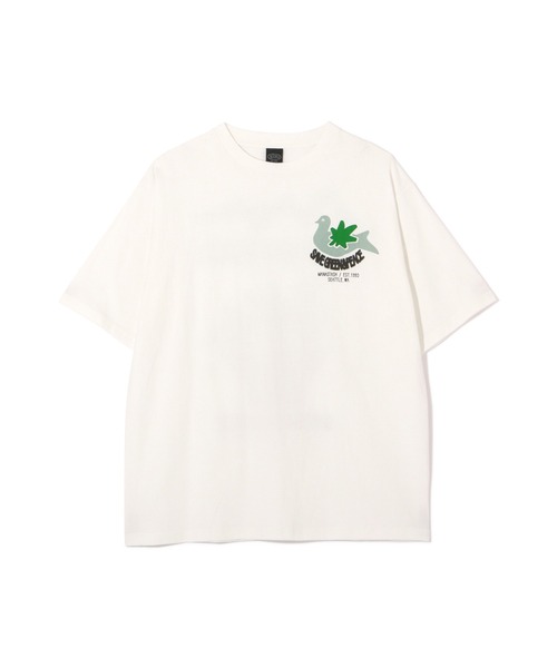 MANASTASH(マナスタッシュ)の「MANASTASH/マナスタッシュ/CiTee PIGION/シティーピジョン(Tシャツ/カットソー・メンズ・ホワイト/ブラック/イエロー・XL/L/M/S)」の19枚目の写真