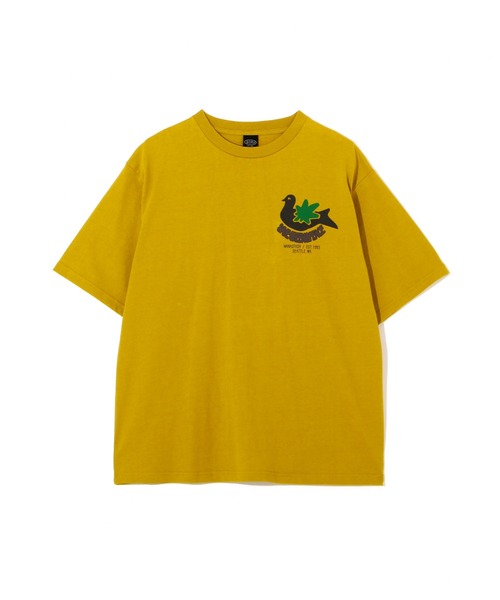 MANASTASH(マナスタッシュ)の「MANASTASH/マナスタッシュ/CiTee PIGION/シティーピジョン(Tシャツ/カットソー・メンズ・ホワイト/ブラック/イエロー・XL/L/M/S)」の20枚目の写真