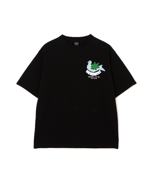 MANASTASH(マナスタッシュ)の「MANASTASH/マナスタッシュ/CiTee PIGION/シティーピジョン(Tシャツ/カットソー・メンズ・ホワイト/ブラック/イエロー・XL/L/M/S)」の21枚目の写真