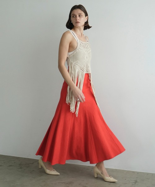 セール】LINEN MAXI MERMAID SKIRT（スカート）｜CLANE（クラネ）の