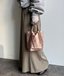 DouDou | 【WEB限定】メタリックミニトート(ショルダーバッグ)