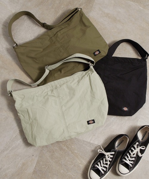 Dickies（ディッキーズ）の「【Dickies】WORKERS NYLON SHOULDER BAG / ディッキーズ ナイロン ワーカーズ ショルダーバッグ（ショルダーバッグ・メンズ・ブラック/ライトベージュ/カーキ・FREE）」の8枚目の写真