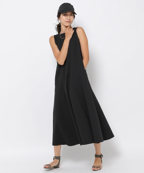 HEREIAM（ヘレイアム）の「【HEREIAM】パネルカットドレス（ドレス・レディース・カーキブラウン/ブラック・SMALL/MEDIUM）」の2枚目の写真