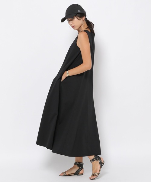 HEREIAM（ヘレイアム）の「【HEREIAM】パネルカットドレス（ドレス・レディース・カーキブラウン/ブラック・SMALL/MEDIUM）」の6枚目の写真