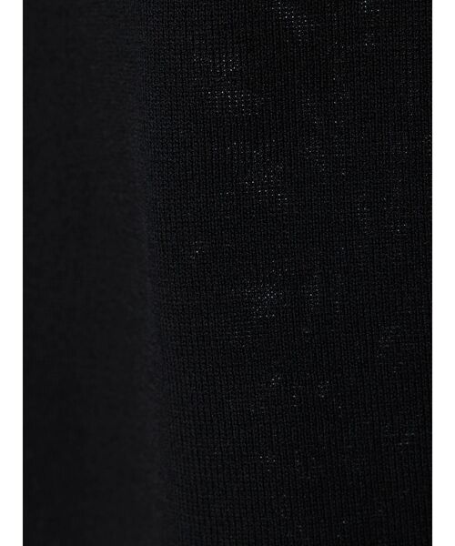 CRAFT STANDARD BOUTIQUE（クラフトスタンダードブティック）の「UVカット/接触冷感/洗える/　半袖ニットプルオーバー（ニット/セーター・レディース・アイボリー/ブラック/グリーン/サックスブルー・FREE）」の9枚目の写真