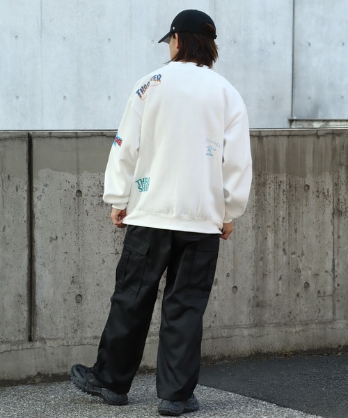 Dickies（ディッキーズ）の「【GENUINE DICKIES/ジェニュインディッキーズ】ワイドカーゴパンツ（カーゴパンツ・メンズ・ブラック/ベージュ/カーキ・M/L/LL）」の9枚目の写真