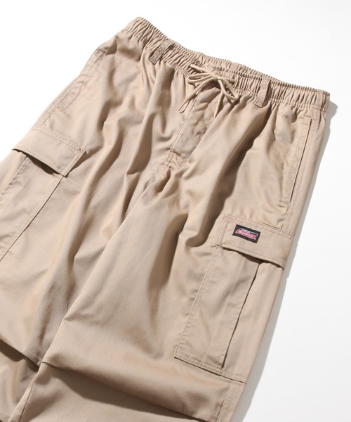 Dickies（ディッキーズ）の「【GENUINE DICKIES/ジェニュインディッキーズ】ワイドカーゴパンツ（カーゴパンツ・メンズ・ブラック/ベージュ/カーキ・M/L/LL）」の18枚目の写真