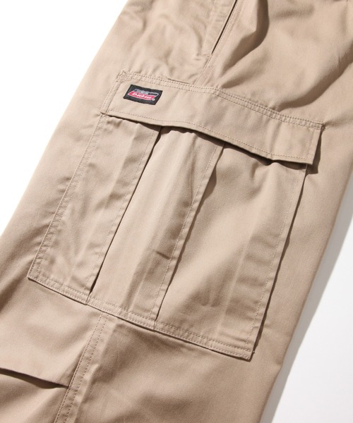 Dickies（ディッキーズ）の「【GENUINE DICKIES/ジェニュインディッキーズ】ワイドカーゴパンツ（カーゴパンツ・メンズ・ブラック/ベージュ/カーキ・M/L/LL）」の22枚目の写真