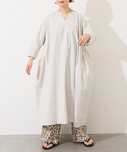 ジャーナルスタンダードラックス | ダンプワッシャー シャーリングワンピース JOURNAL STANDARD LUXE（ジャーナルスタンダード ラックス）の