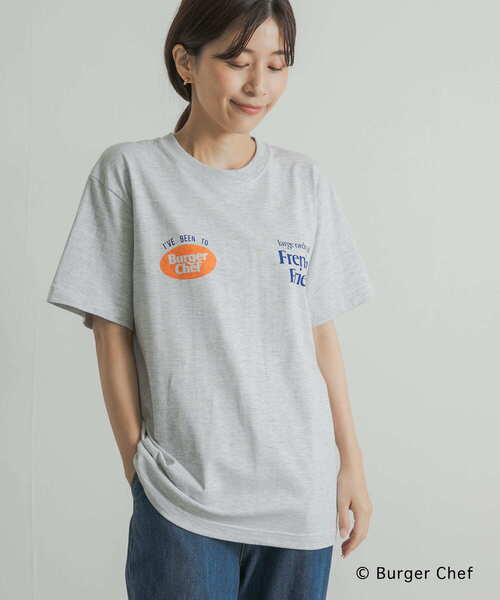 GOOD ROCK SPEED(グッドロックスピード)の「GOOD ROCK SPEED Burger Chef(Tシャツ/カットソー・レディース・ブルー系その他/グレー系その他・FREE)」の1枚目の写真