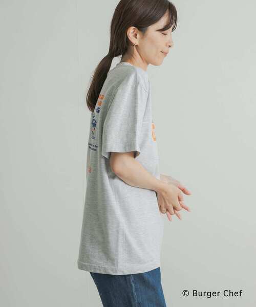 GOOD ROCK SPEED(グッドロックスピード)の「GOOD ROCK SPEED Burger Chef(Tシャツ/カットソー・レディース・ブルー系その他/グレー系その他・FREE)」の5枚目の写真