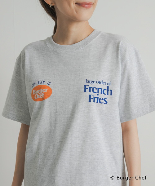 GOOD ROCK SPEED(グッドロックスピード)の「GOOD ROCK SPEED Burger Chef(Tシャツ/カットソー・レディース・ブルー系その他/グレー系その他・FREE)」の7枚目の写真