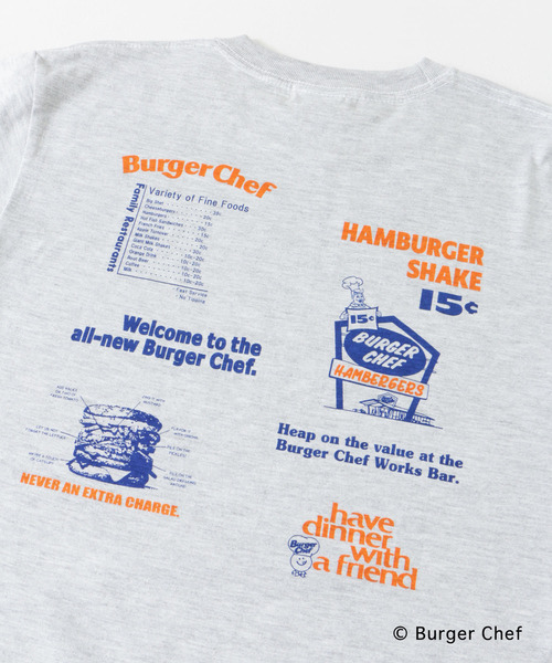 GOOD ROCK SPEED(グッドロックスピード)の「GOOD ROCK SPEED Burger Chef(Tシャツ/カットソー・レディース・ブルー系その他/グレー系その他・FREE)」の13枚目の写真