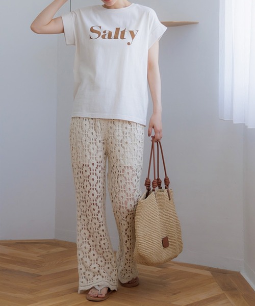 セール】【WEB限定セール】カギ編みイージーパンツ（その他パンツ