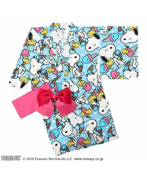 スヌーピー　浴衣　レディース　パニカム PONEYCOMB TOKYO（パニカムトーキョー）の「【PEANUTS