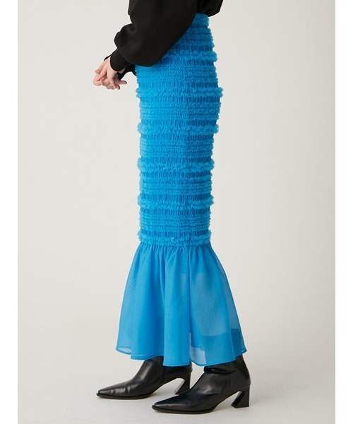 【セール】シャーリングマーメイドスカート（スカート）｜LILY BROWN（リリーブラウン）