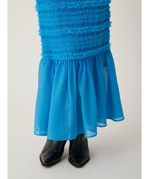 【セール】シャーリングマーメイドスカート（スカート）｜LILY BROWN（リリーブラウン）