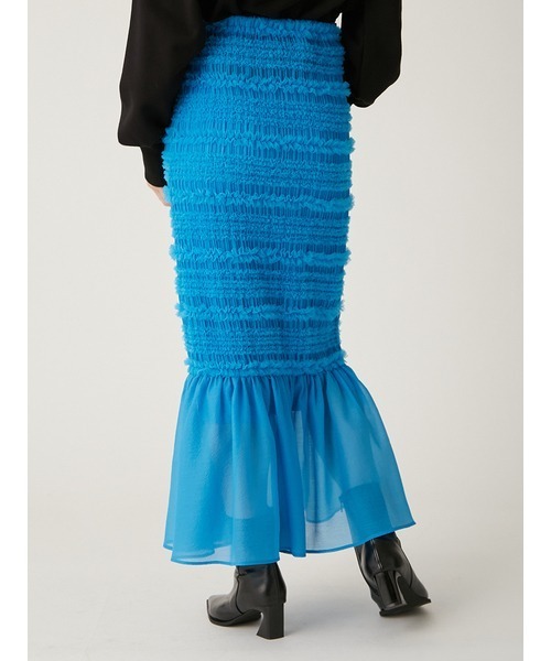 【セール】シャーリングマーメイドスカート（スカート）｜LILY BROWN（リリーブラウン）