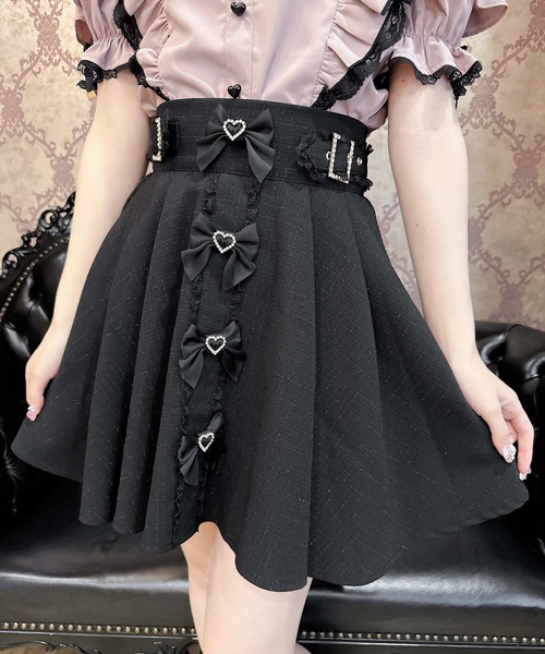 【セール】前立てリボンデザインスカート（スカート）｜ROJITA（ロジータ）