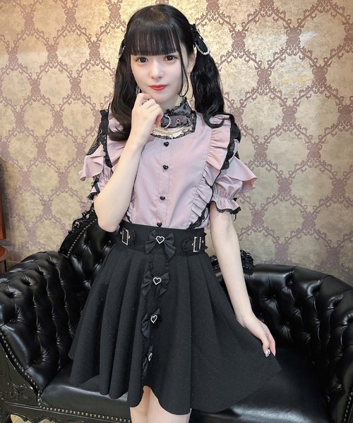 【セール】前立てリボンデザインスカート（スカート）｜ROJITA（ロジータ）