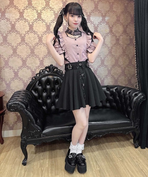 【セール】前立てリボンデザインスカート（スカート）｜ROJITA（ロジータ）