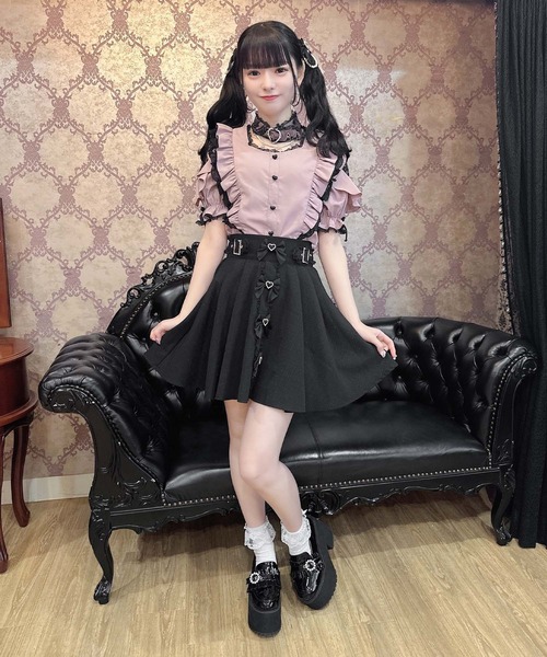 【セール】前立てリボンデザインスカート（スカート）｜ROJITA（ロジータ）